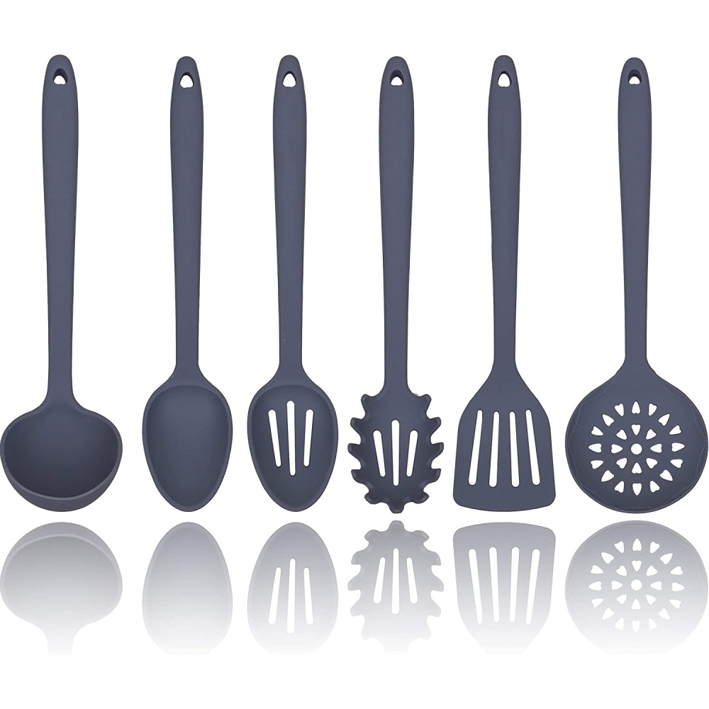Silicone Cooking Utensils Set (Gray): image 7